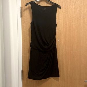Theory silk blend lined dress